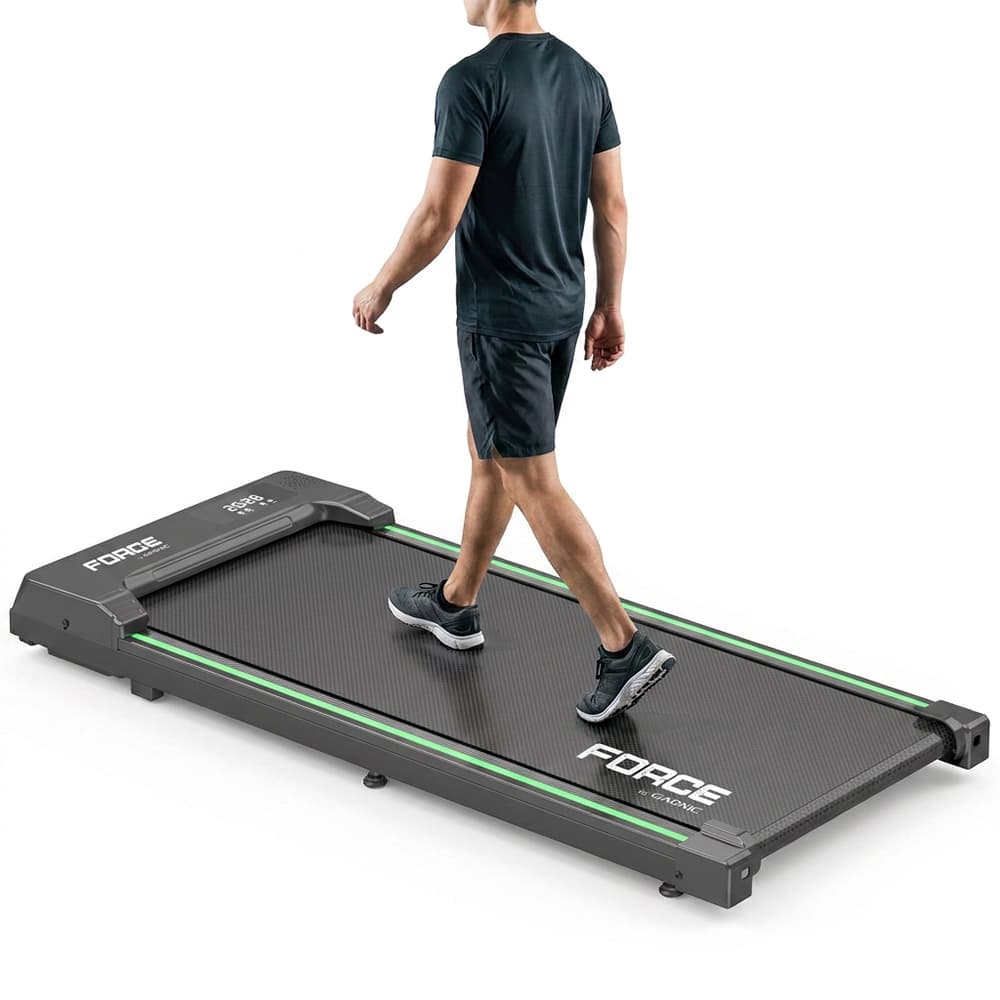 Cinta Caminadora Eléctrica Force By Gadnic Ultra Slim Con Control Remoto Plegable Hogar Motor Brushless