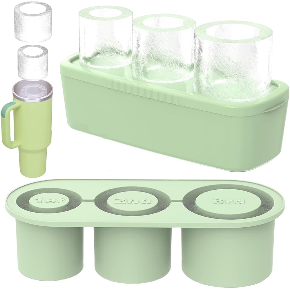 Cubetera de Silicona Gadnic con Bandeja Hielo Cilíndrico Outlet