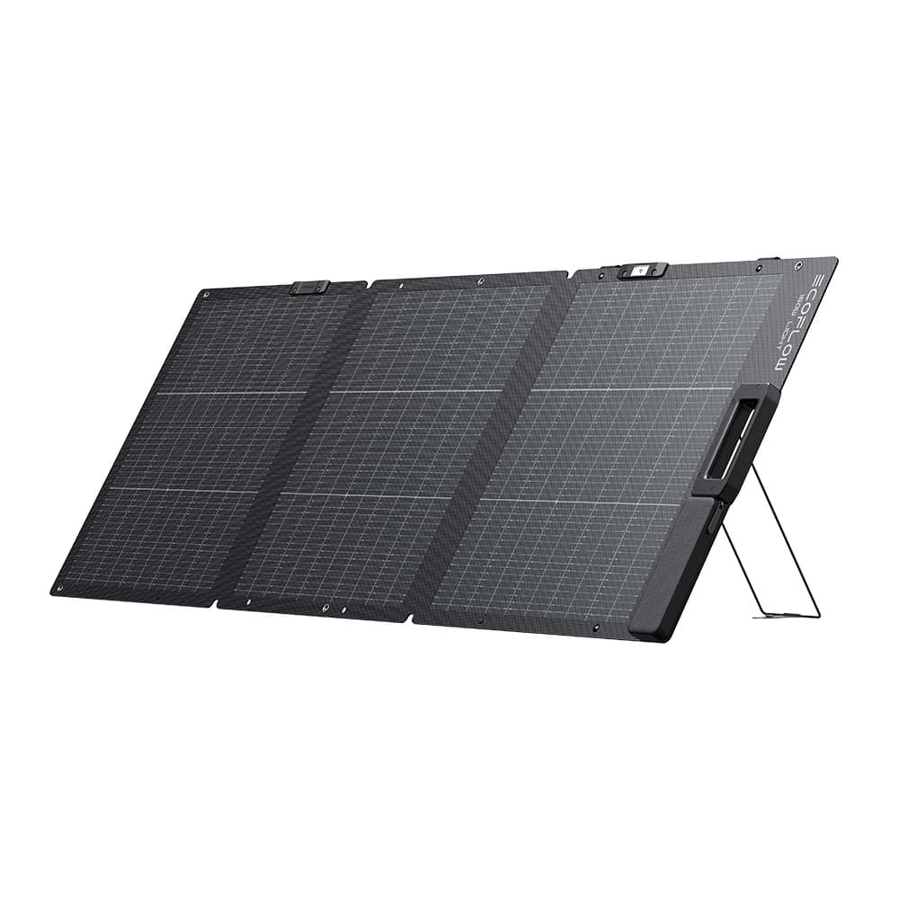 Panel Solar Portátil EcoFlow de 160W Eficiencia de Conversión Hasta 25%