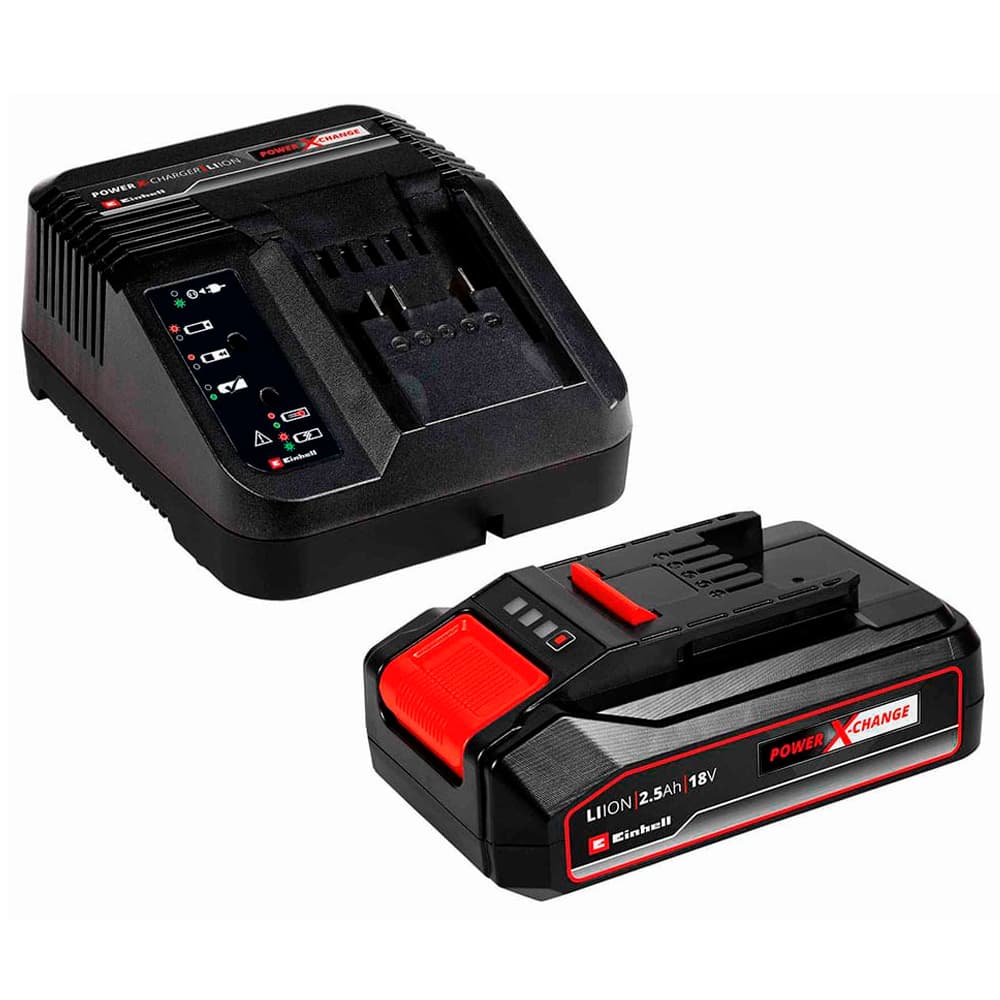 Kit de inicio Power X-Change Einhell Bateria + Cargador 18V 2,5 Ah