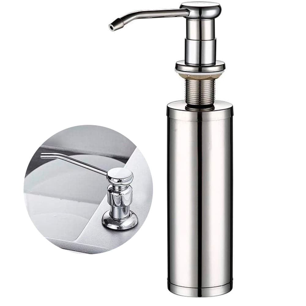 Dosificador De Detergente Gadnic De Acero Inoxidable Para Piletas  Outlet