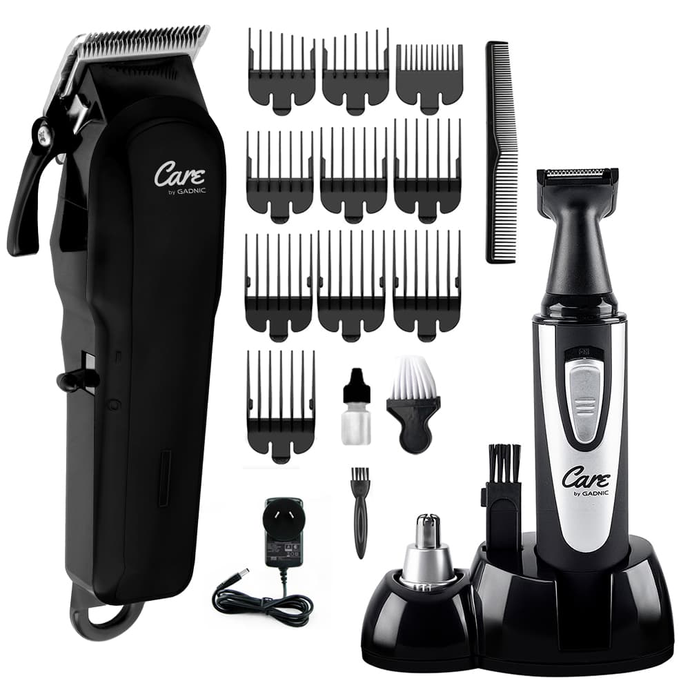 Kit Peluqueria Barberia Cortadora De Pelo  Patillera Profesional