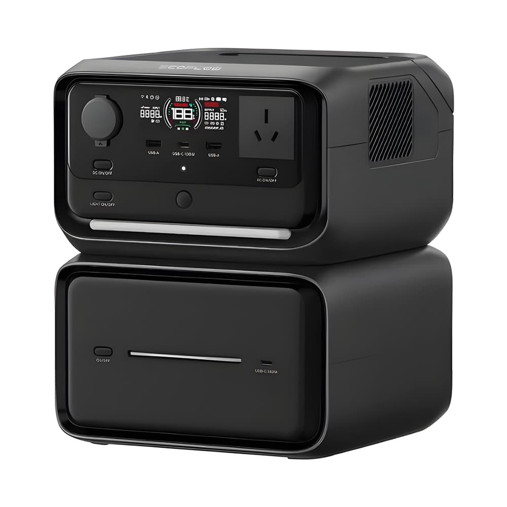 Estación De Energía Portátil EcoFlow River 3 Max Plus UPS 600W  Carga Rápida Solar