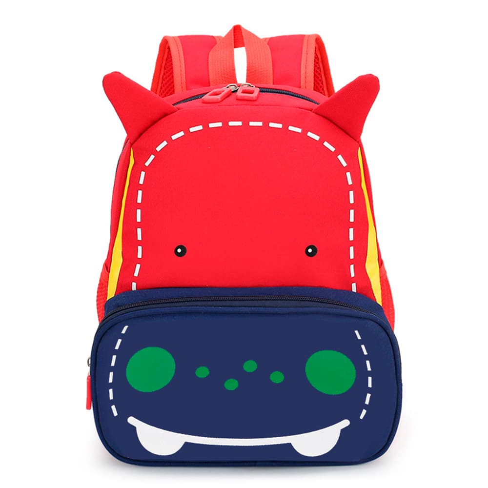 Mochila Escolar Hipopótamo Para Niños 