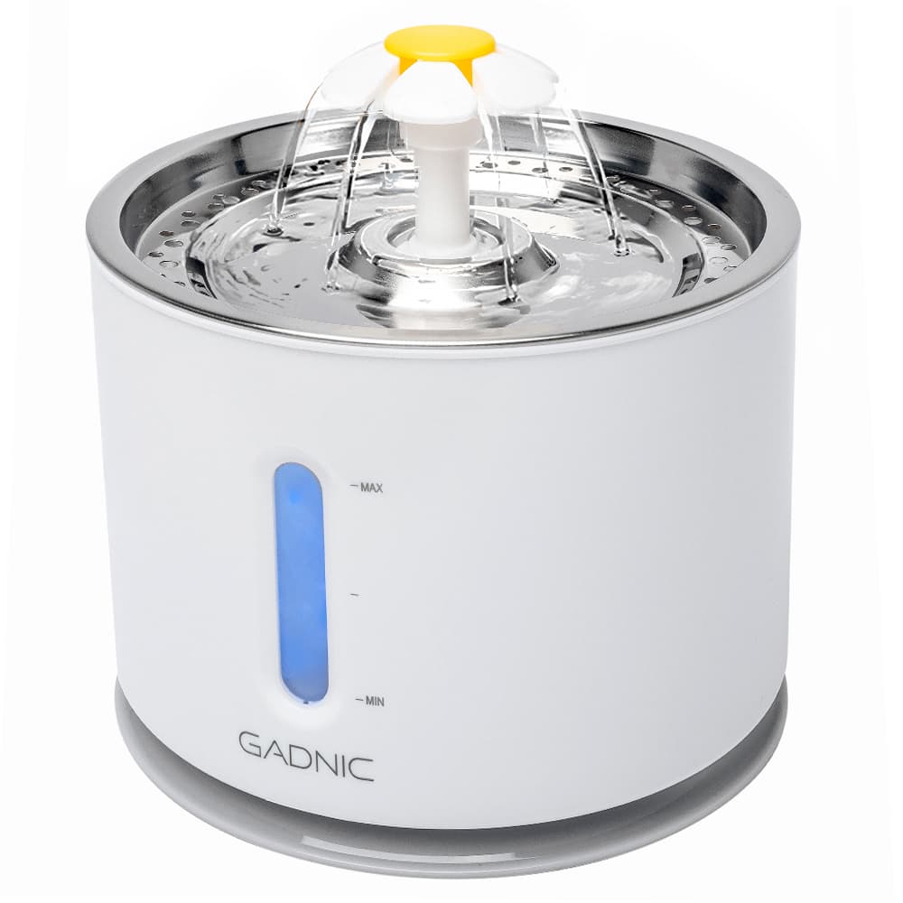 Fuente De Agua Recirculante Gadnic Para Perros Y Gatos Acero Inoxidable 24L  Outlet