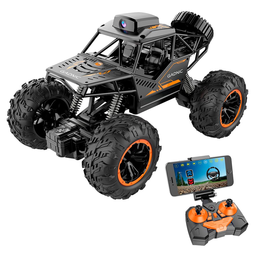 Auto Con Cámara HD Gadnic 4x4 A Control Remoto Y Conexión Celular