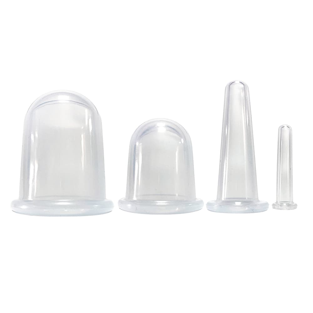 Set X4 Copas Ventosas de Vacío Gadnic PLQ13 De Silicona Para Rostro Y Cuerpo