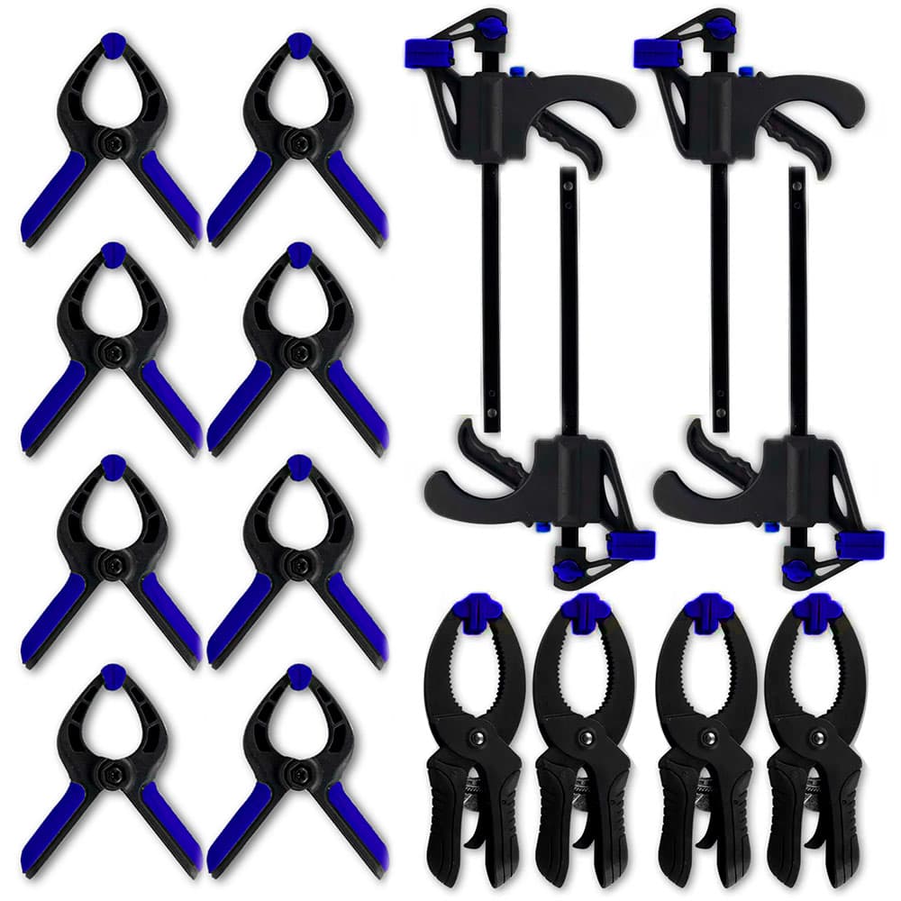 Kit Juego De 16 Prensas Gadnic Carpinteria Alta Calidad