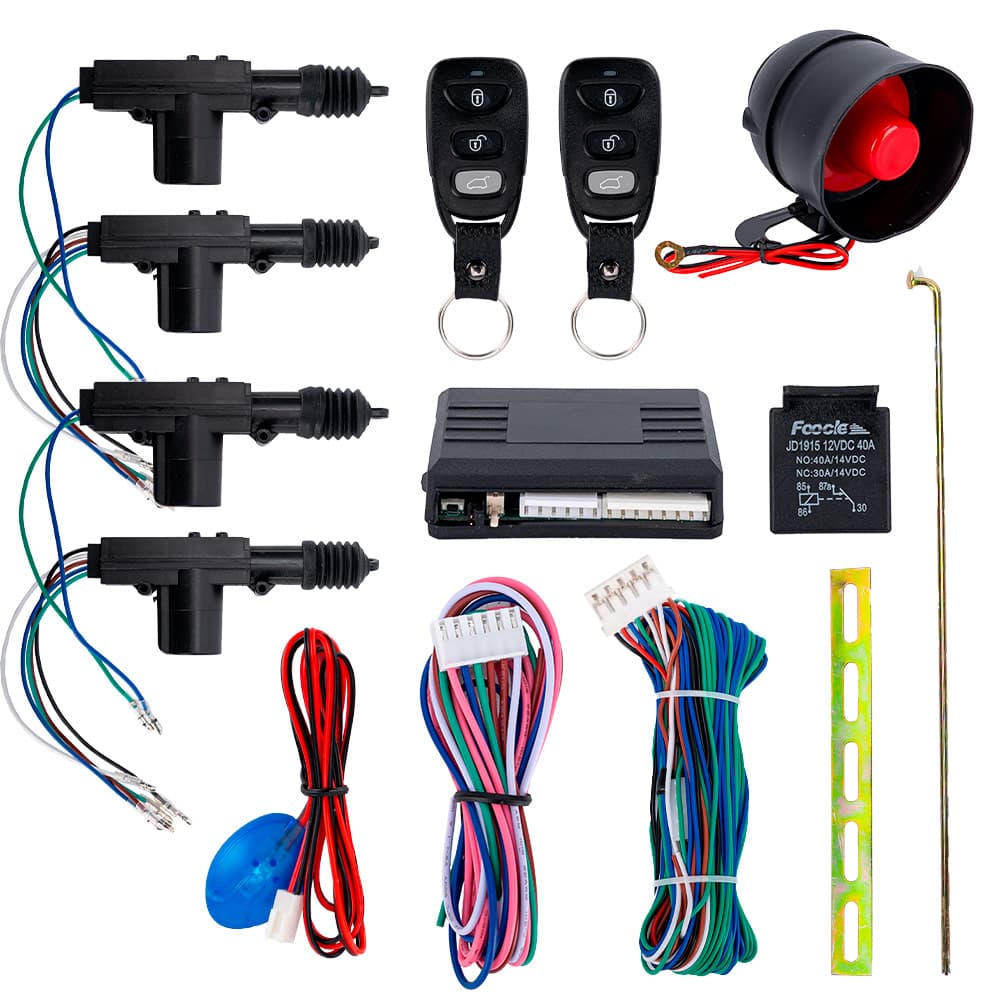 Sistema De Alarma Gadnic Para Autos Control Remoto