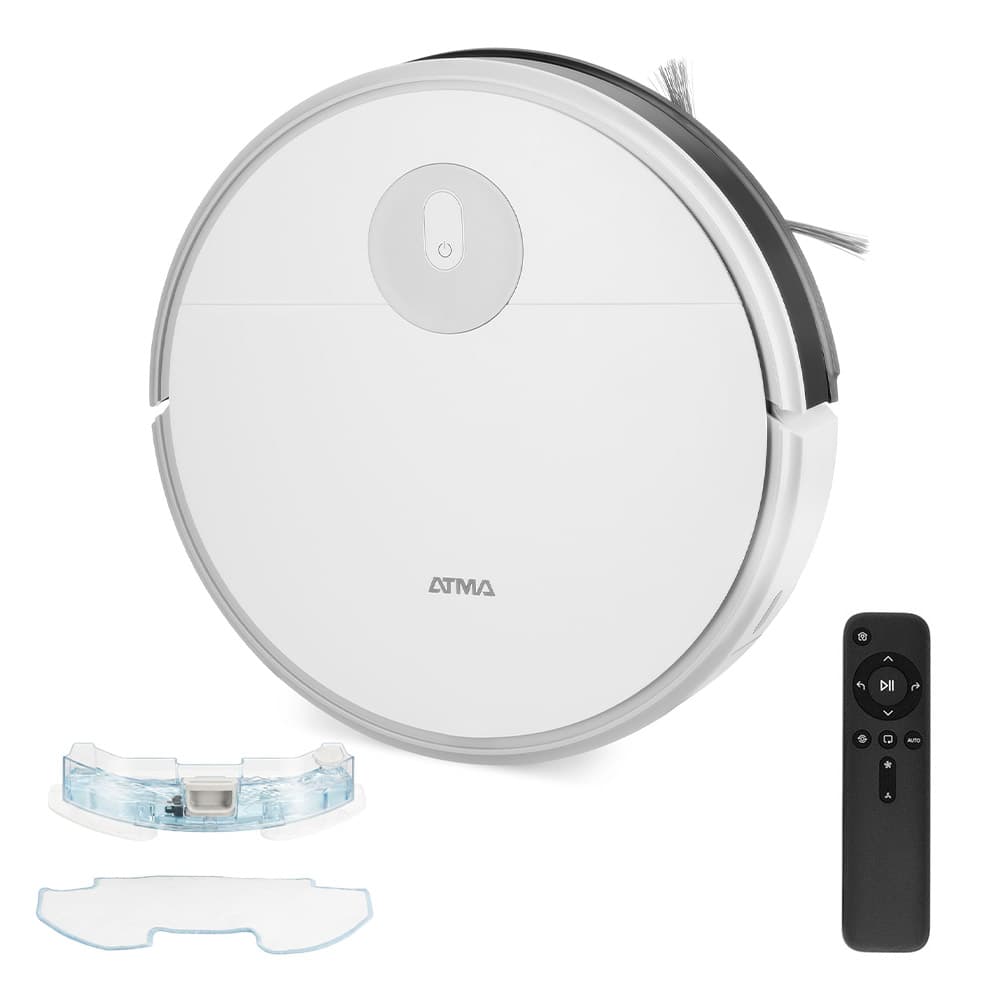 Aspiradora Robot ATMA Trapeadora ATAR21C1PI Filtro Hepa