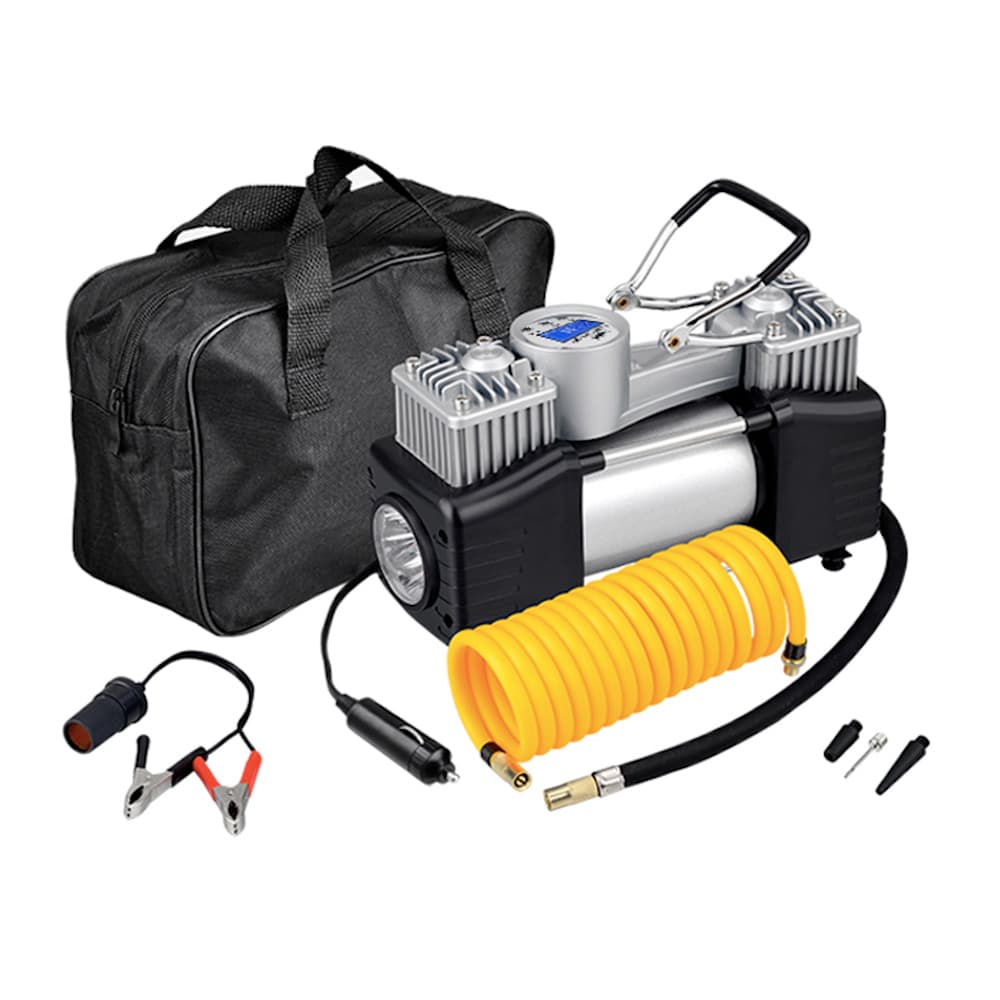 Compresor 12v Doble cilindro Gadnic AV37-TY Digital Auto Linterna Usado