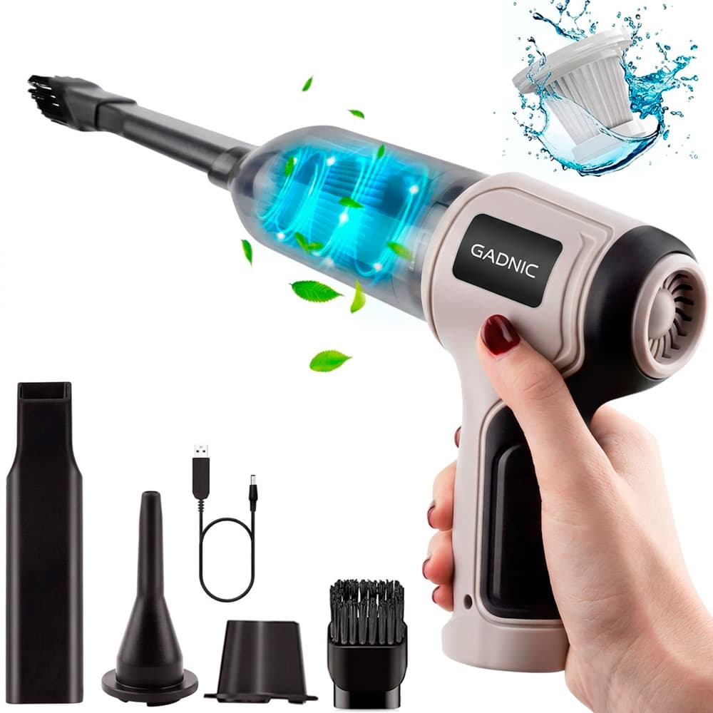 Aspiradora De Mano Inalámbrica Gadnic 80W Multiuso 4 En 1 Usado