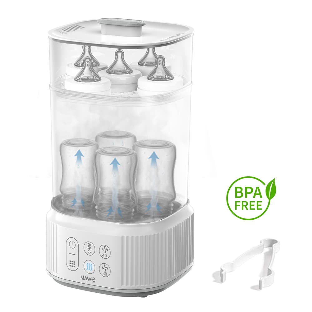Esterilizador De Biberones 3 en 1 Mawe By Gadnic Secador Para 5 Mamaderas Outlet