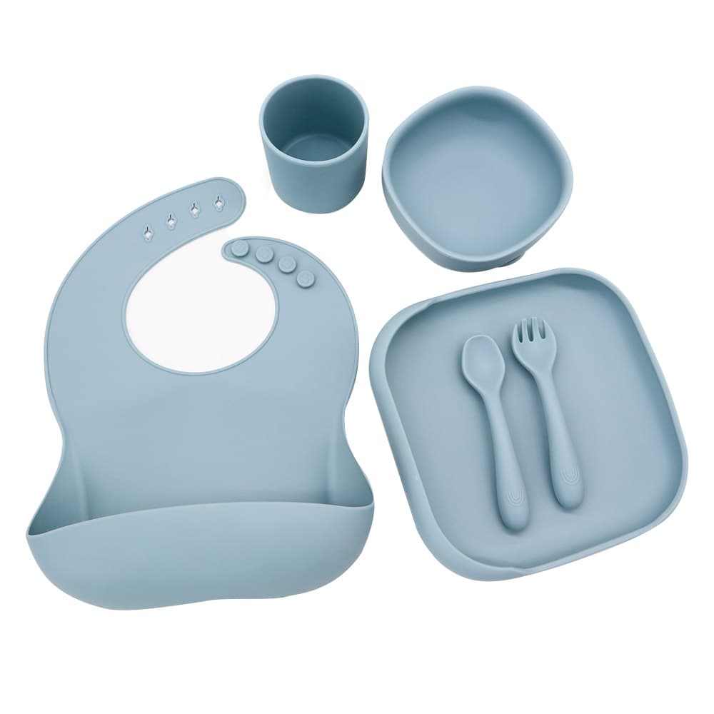 Set De Alimentación Bebes Gadnic Silicona Completo