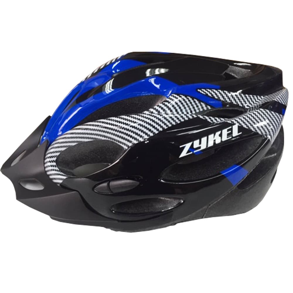 Casco Bicicleta Zykel Con Visera Regulación Ventilaciones