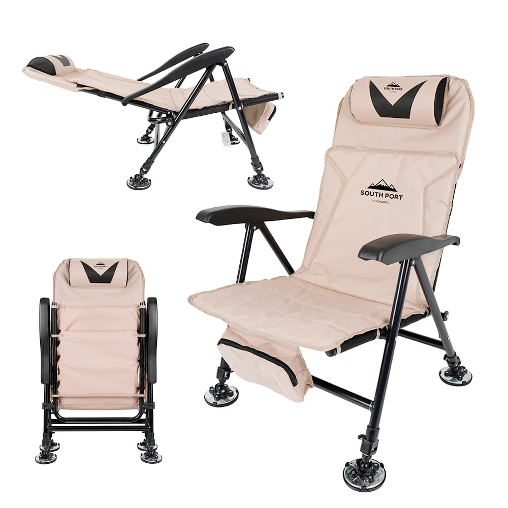 Silla Camping South Port by Gadnic Plegable Pesca