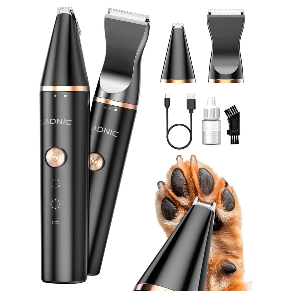 Máquina Para Cortar Pelo GADNIC Mascotas IPX7 Inalámbrica Con Accesorios Usado
