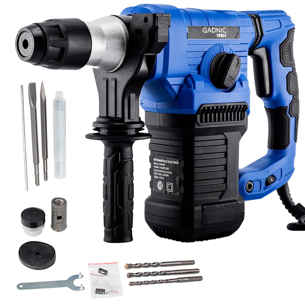 Taladro Multipropósito Gadnic Perforador Eléctrico 1500w 4200 BPM Outlet