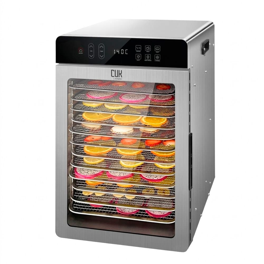 Deshidratador de Alimentos Cuk By Gadnic 12 Bandejas Desmontables 800W Display Digital Usado