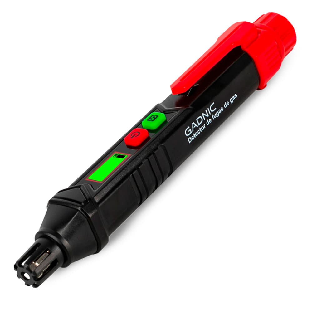 Detector de Fuga de Gas Natural Gadnic Con Alarma Audible y Visual