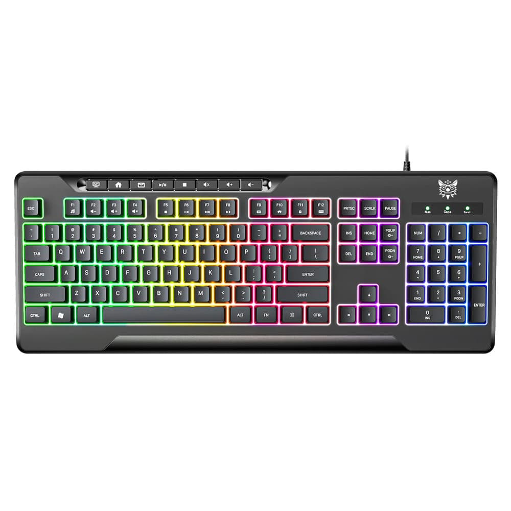 Teclado Gamer Para Juegos Onikuma Con Cable Retroiluminado Usado