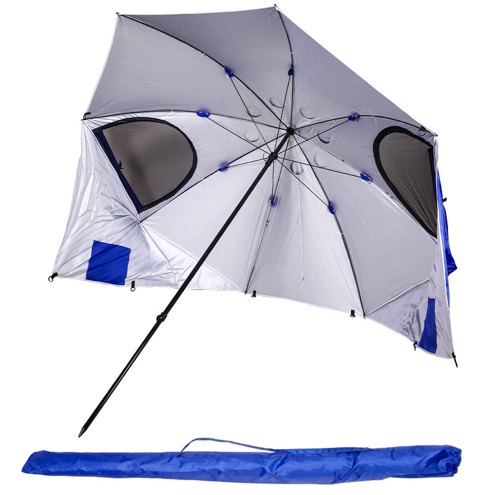 Sombrilla Carpa Gadnic Exterior Rompe Viento Oxford Impermeable 3 Personas Ventana Estructura Acero Bolso Transporte