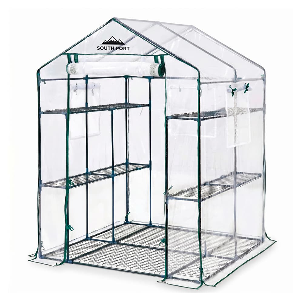 Invernadero South Port By Gadnic INV04 Estructura Acero Indoor Outdoor Cultivo Uv Con Estantes