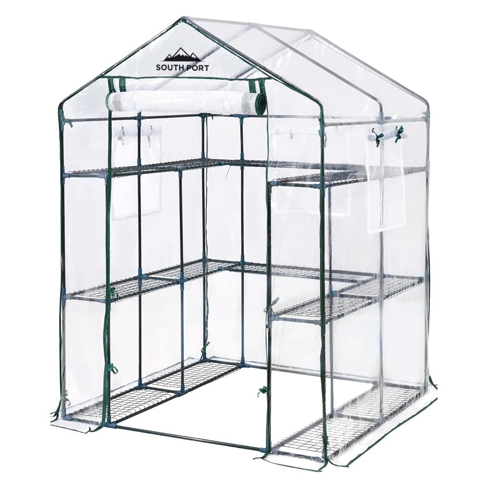 Invernadero South Port By Gadnic INV04 Estructura Acero Indoor Outdoor Cultivo Uv Con Estantes Outlet