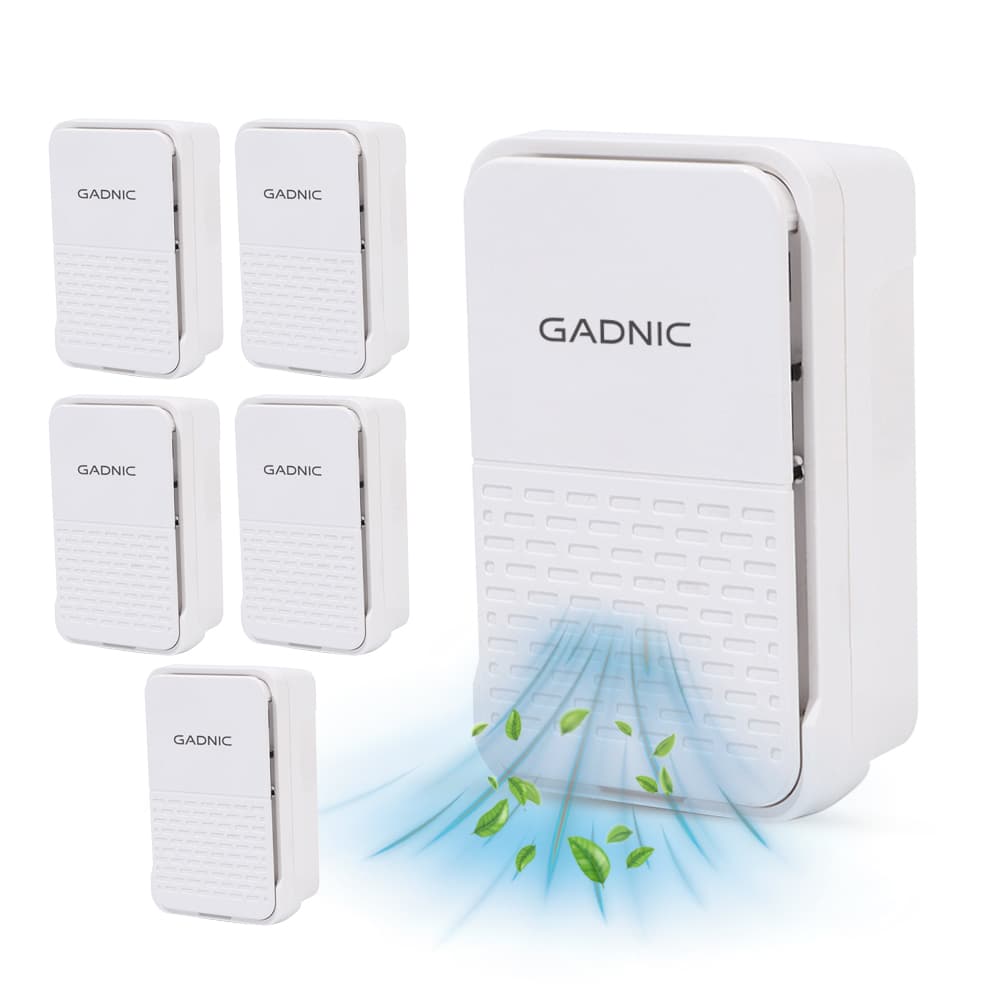 Kit X6 Purificador De Aire Gadnic Ionizador 3 En 1 Silencioso