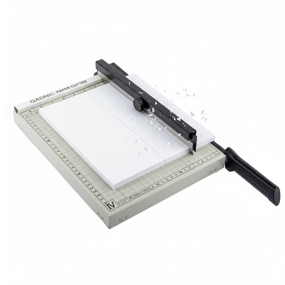 Guillotina Papel Palanca GADNIC GPA4 Corte Preciso Cuchilla Acero