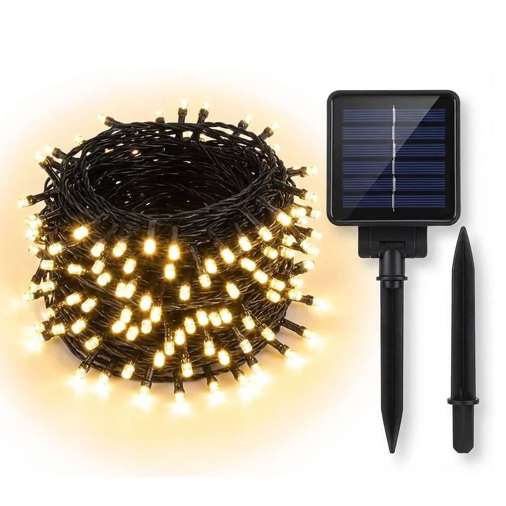 Guirnalda de Luces Solar Gadnic 8 Modos 22 mts
