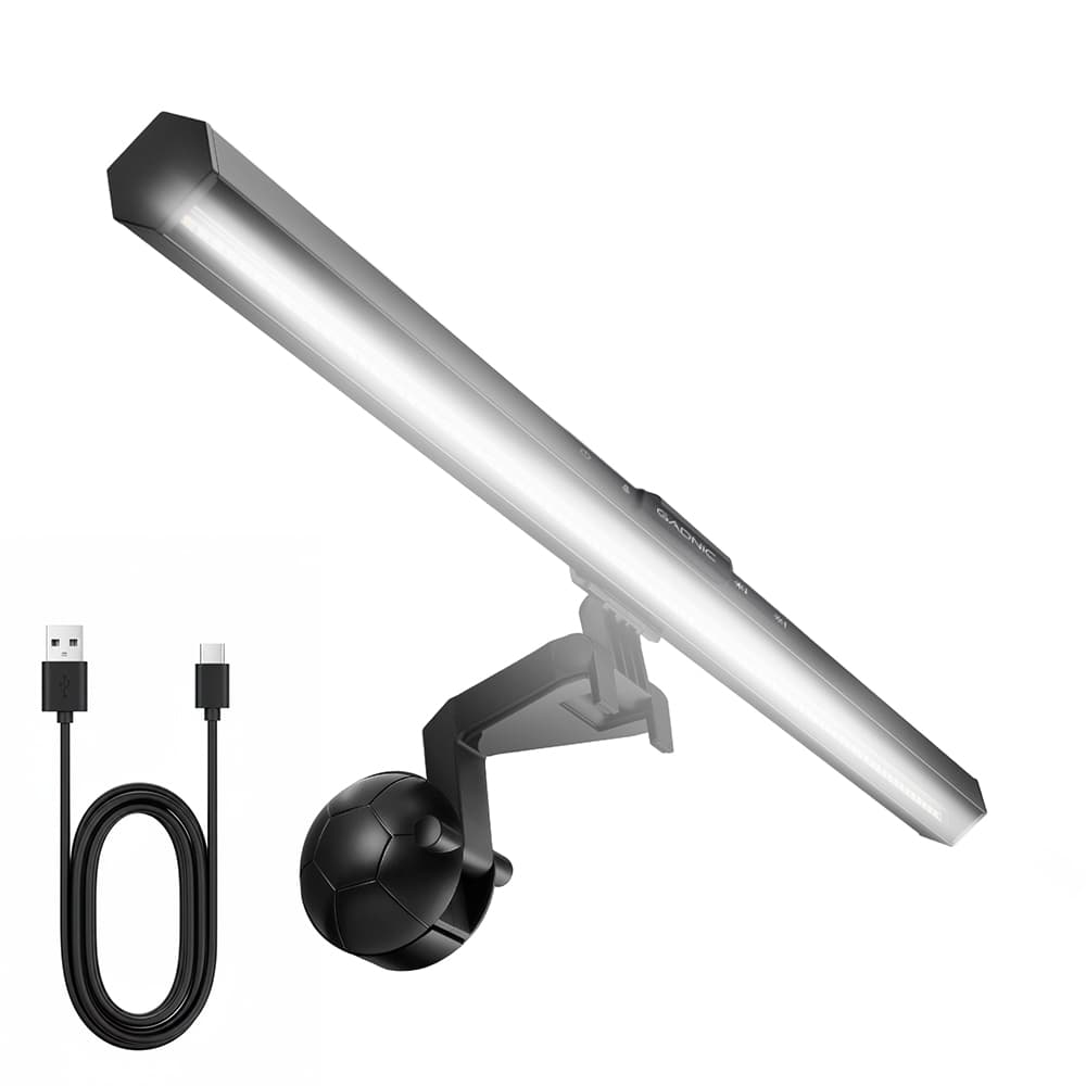 Luz Led Para Monitor Tactil Gadnic Anti Luz Azul Lampara Gamer Escritorio