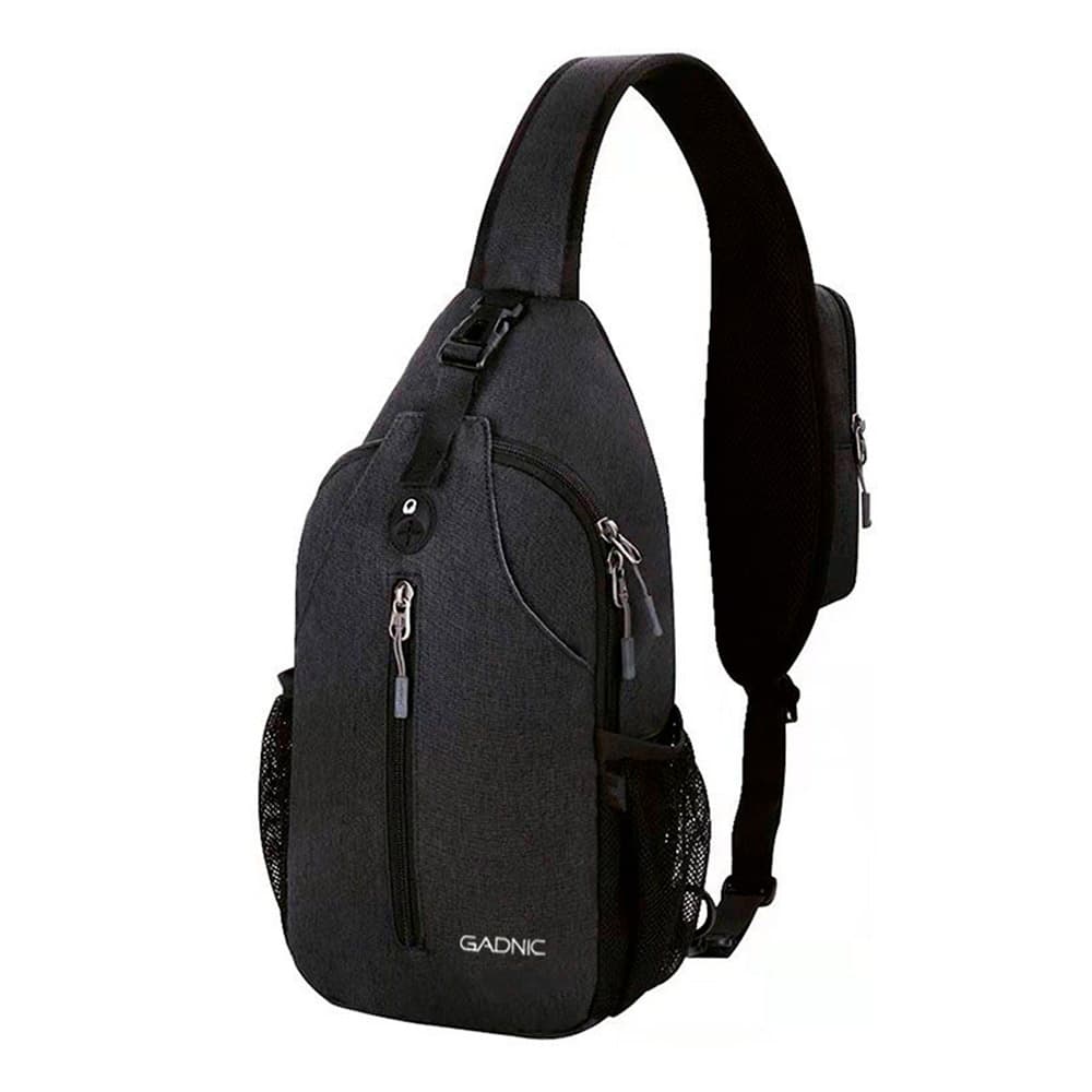 Mochila Cruzada Gadnic Bandolera Un Hombro Material Oxford 300D Medidas 18 x 9 x 38 cm