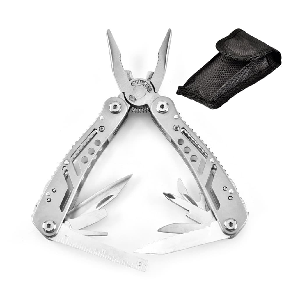 Cuchillo de Bolsillo Multifunción Gadnic 13 en 1 Acero Inoxidable