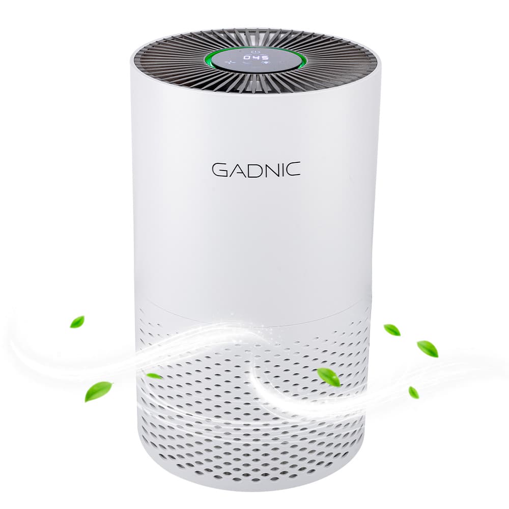 Purificador de Aire GADNIC OZ600 para alergias de polen filtro H12 4 modos de purificación Usado