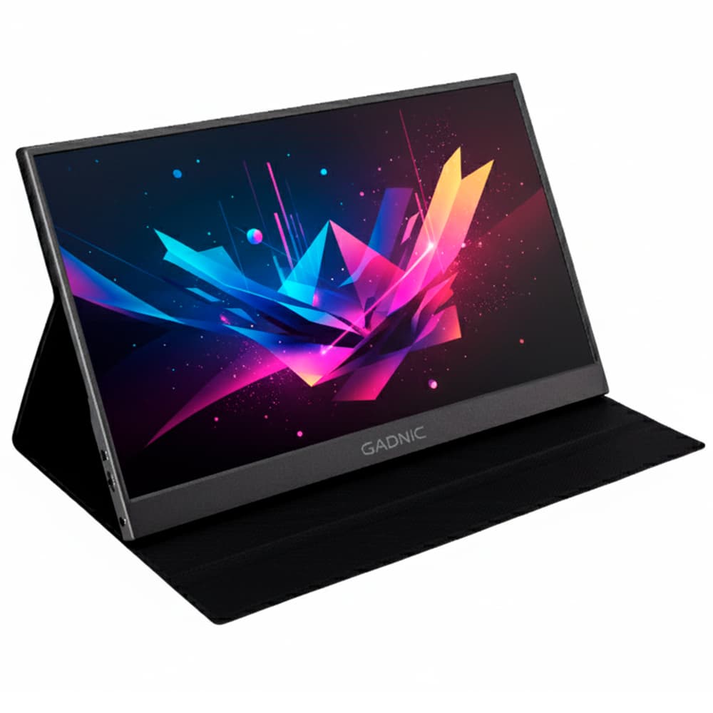 Monitor Portátil Gadnic 156 con Funda Soporte Full HD Usado