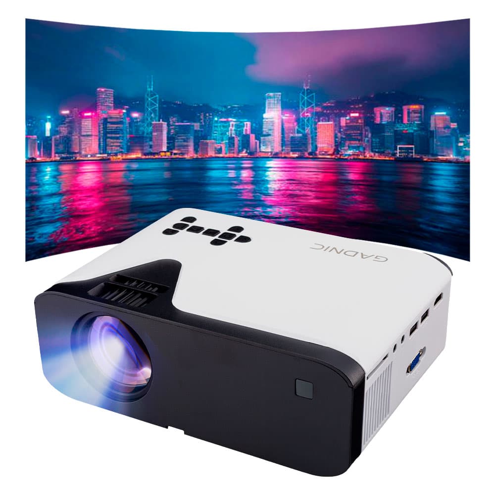 Proyector Gadnic Mini 4k 5000 Lumens Outlet