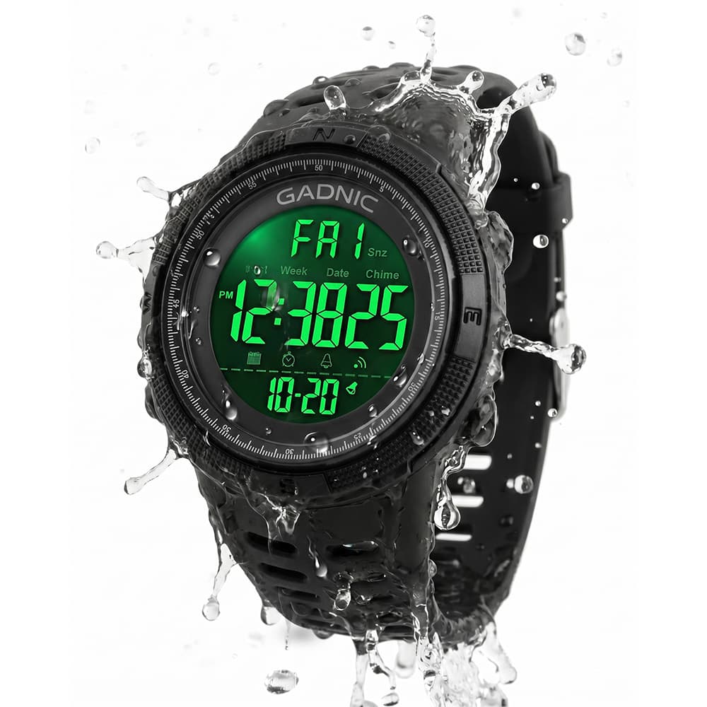 Reloj de Hombre Digital RM50F22 Gadnic Deportivo Malla Silicona Usado