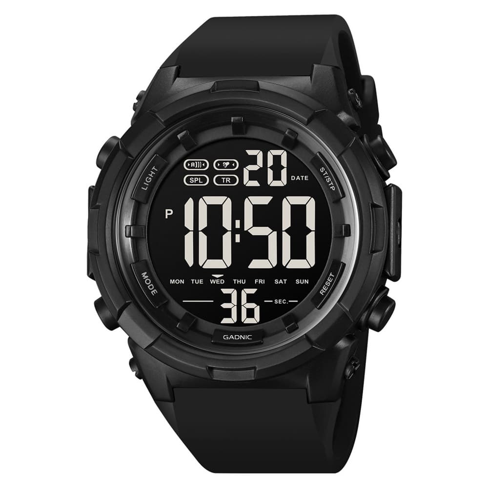 Reloj Digital Gadnic Sumergible Alarma Cronometro Usado