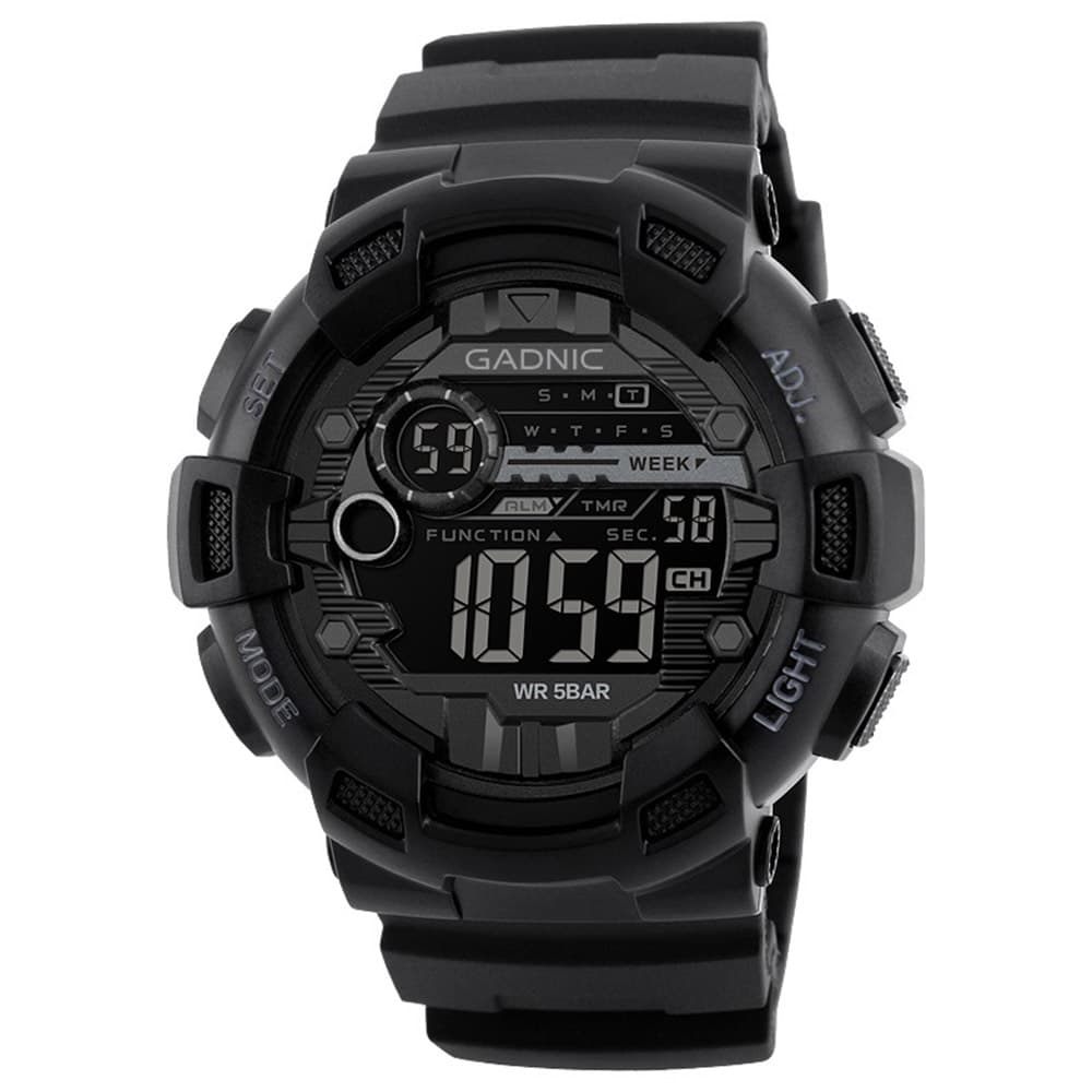 Reloj De Hombre Digital Gadnic Deportivo Sumergible Usado