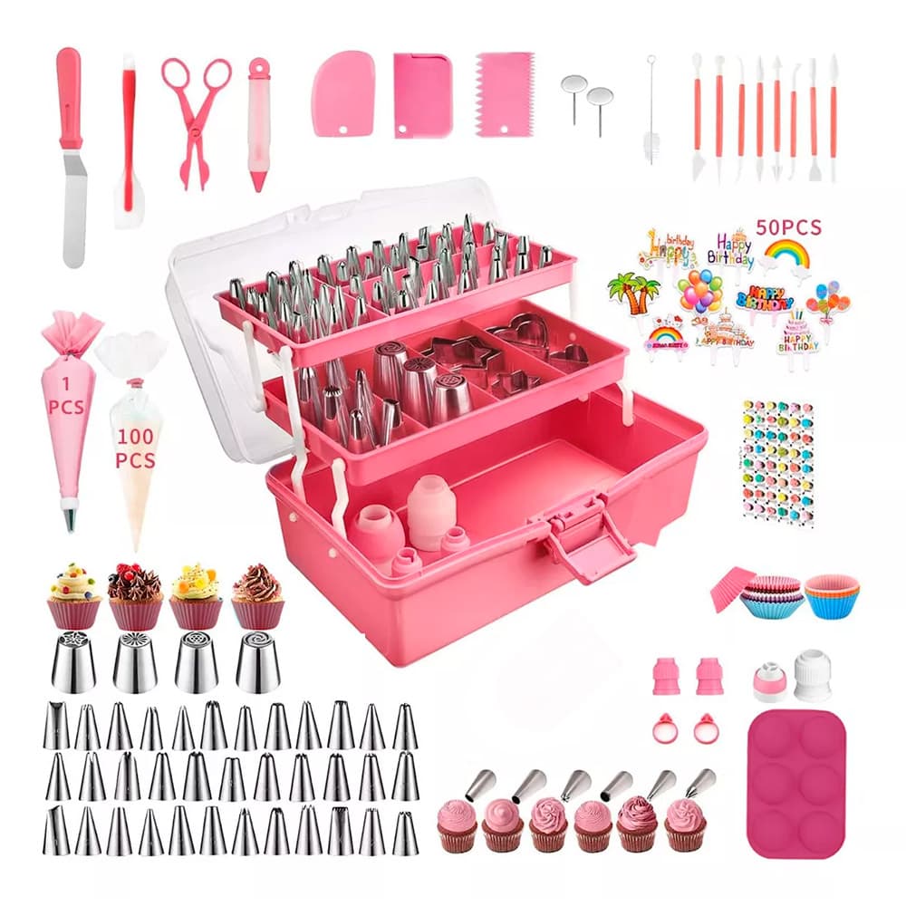Kit de Decoración Gadnic 370 Piezas Para Reposteria Outlet