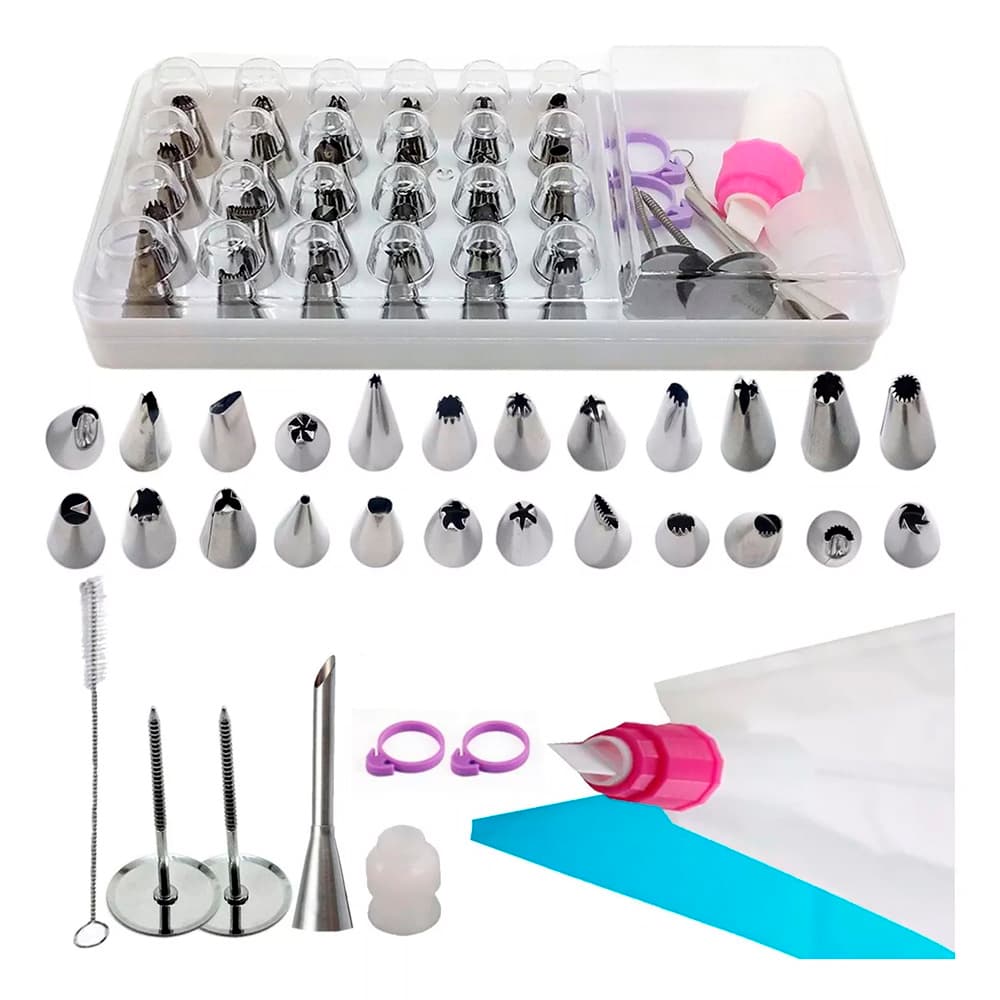 Kit de Pastelería Completo Gadnic Boquillas Profesionales Bolsas
