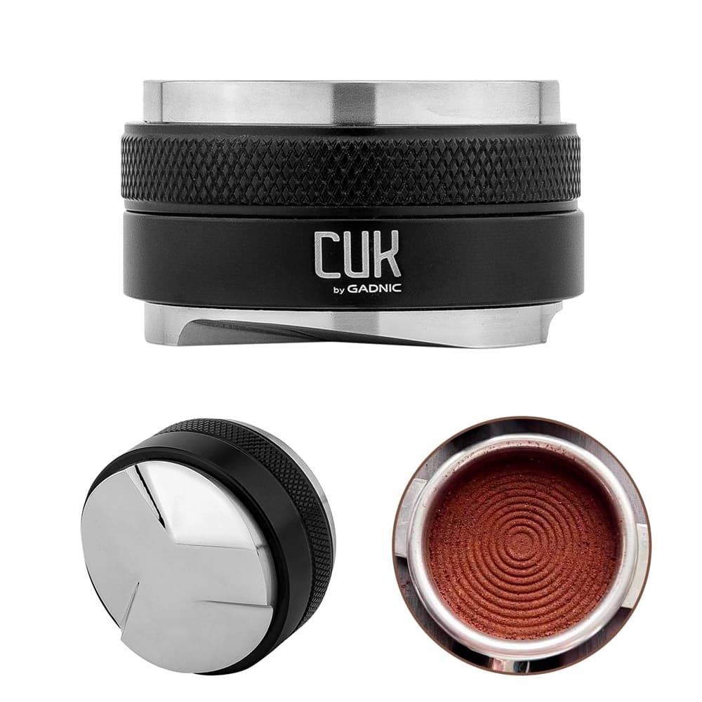 Tamper Distribuidor De Café Cuk TMP2 Acero Inoxidable Usado