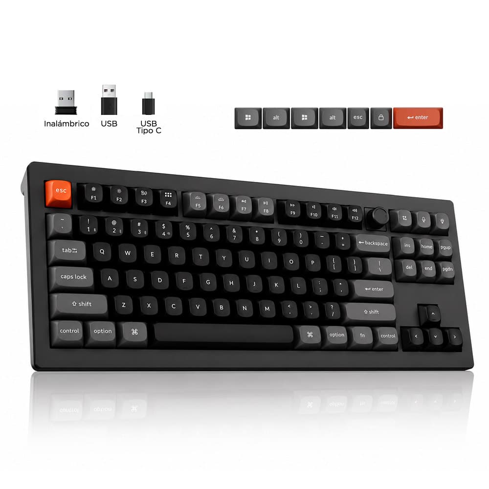 Teclado Keychron V3 Ultra 8K Wireless Custom Mechanical Keyboard