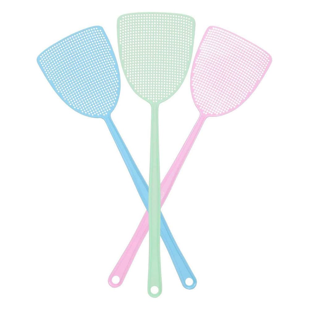 Set x3 Raquetas Mata Moscas Mosquitos Gadnic Flexible